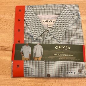 - Orvis Classic Collection LS Tech Shirt Size Medium NWT